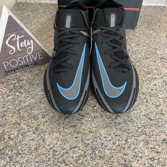 Nike Phantom GT2 Elite DF‎ FG Soccer Cleats Black Mens Size 5 / Womens Size 6.5 main image 7